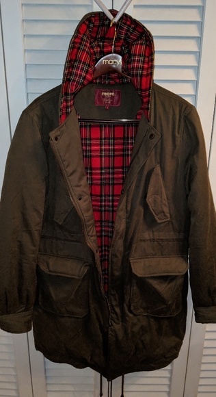 Men's Military Style Fishtail Parka - Picture 1 of 4